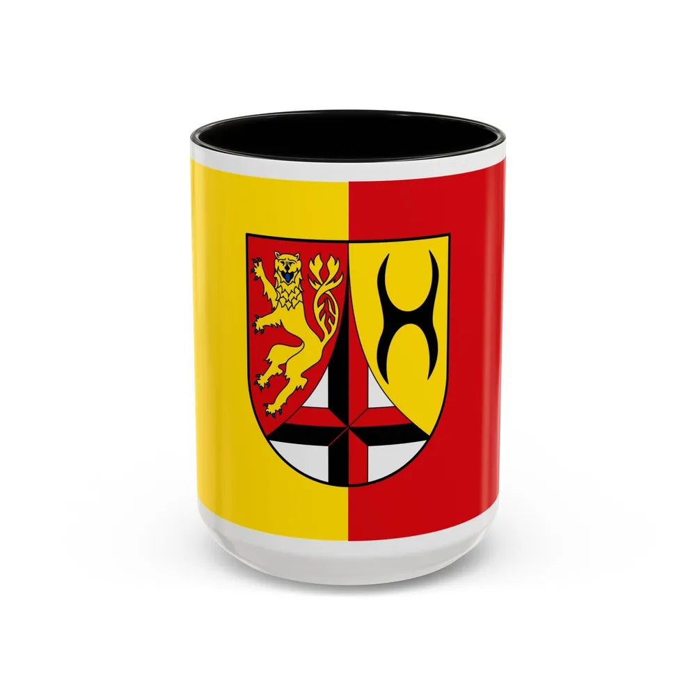 Flag of Altenkirchen Germany - Accent Coffee Mug-15oz-Black-Go Mug Yourself