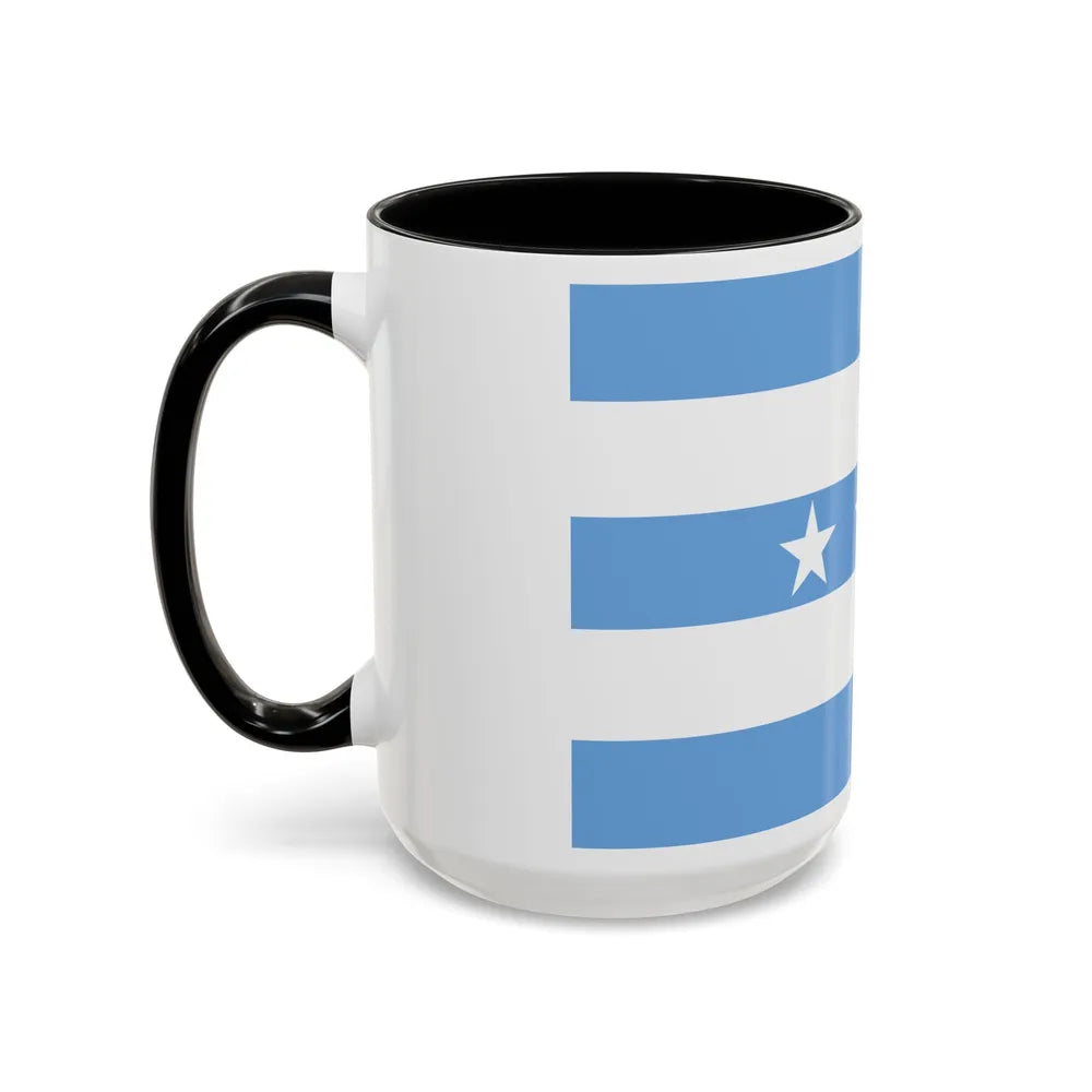 Flag of Guayaquil Ecuador - Accent Coffee Mug-Go Mug Yourself