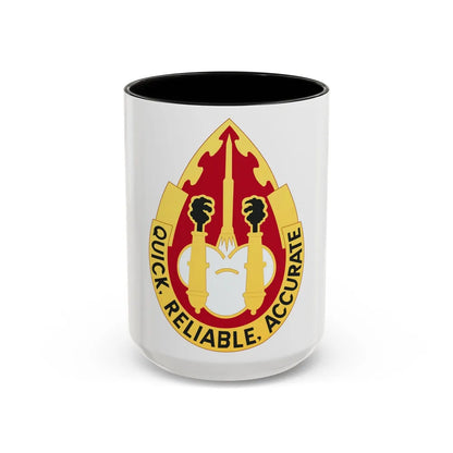 56th Artillery Group (U.S. Army) Accent Coffee Mug-15oz-Black-Go Mug Yourself