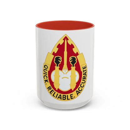 56th Artillery Group (U.S. Army) Accent Coffee Mug-15oz-Red-Go Mug Yourself