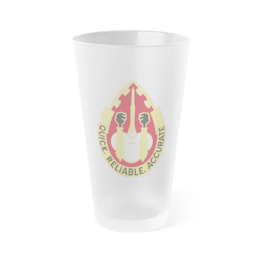 56th Artillery Group (U.S. Army) Frosted Pint Glass 16oz-Go Mug Yourself