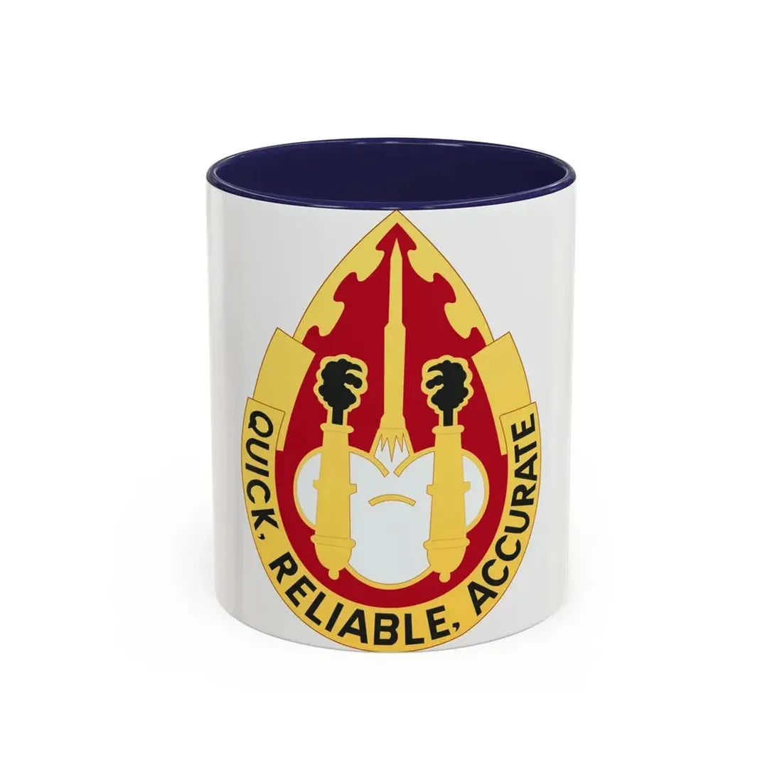 56th Artillery Group (U.S. Army) Accent Coffee Mug 11oz Navy - Go Mug Yourself