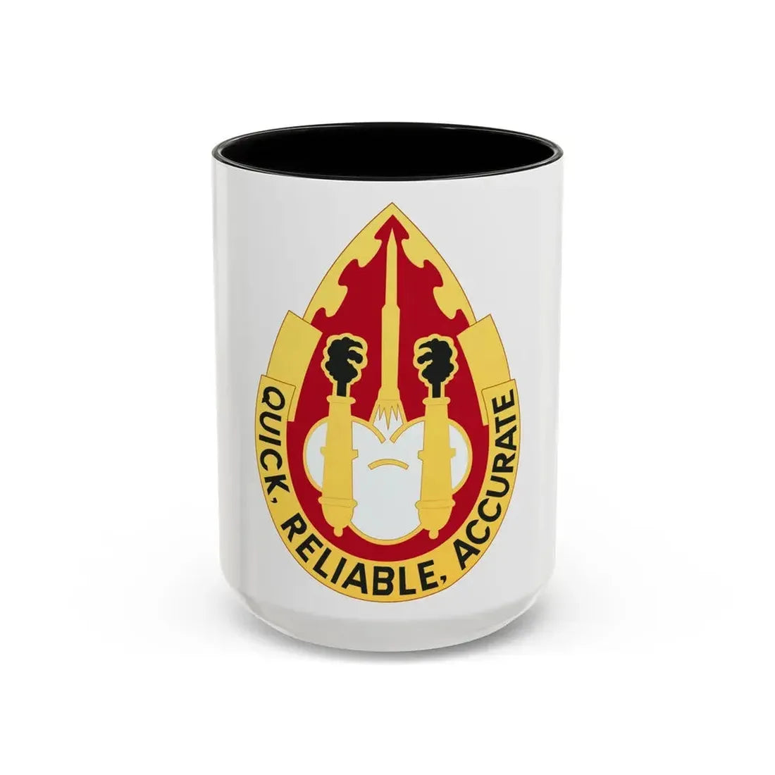 56th Artillery Group (U.S. Army) Accent Coffee Mug 15oz Black - Go Mug Yourself