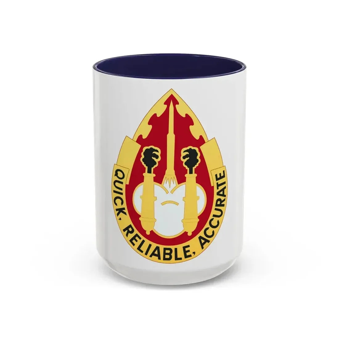 56th Artillery Group (U.S. Army) Accent Coffee Mug 15oz Navy - Go Mug Yourself