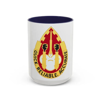 56th Artillery Group (U.S. Army) Accent Coffee Mug 15oz Navy - Go Mug Yourself
