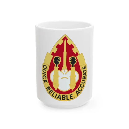 56th Artillery Group (U.S. Army) White Coffee Mug 15oz - Go Mug Yourself