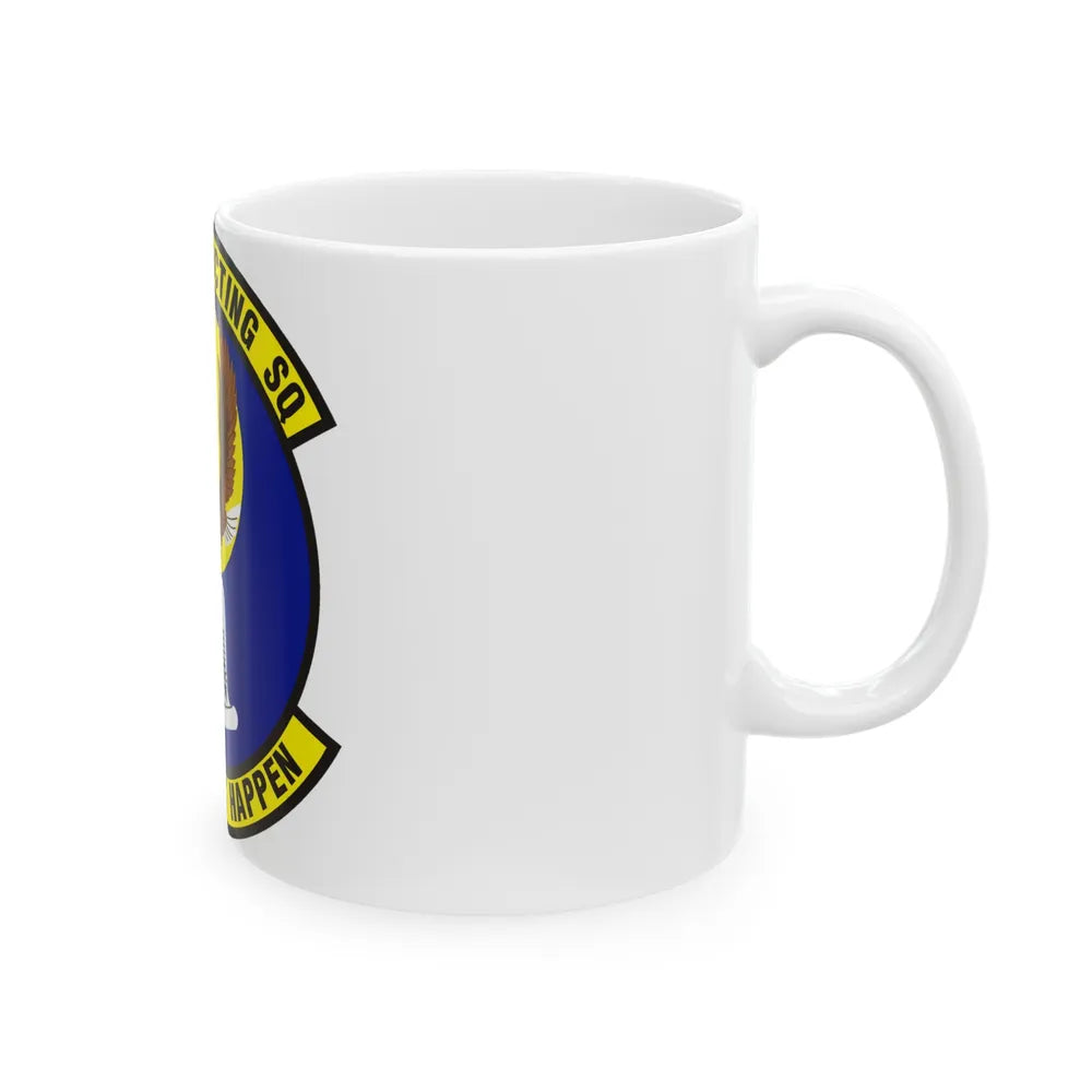 56th Contracting Squadron (U.S. Air Force) White Coffee Mug-Go Mug Yourself