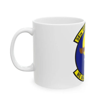 56th Contracting Squadron (U.S. Air Force) White Coffee Mug-Go Mug Yourself