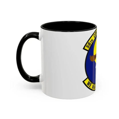 56th Contracting Squadron (U.S. Air Force) Accent Coffee Mug - Go Mug Yourself