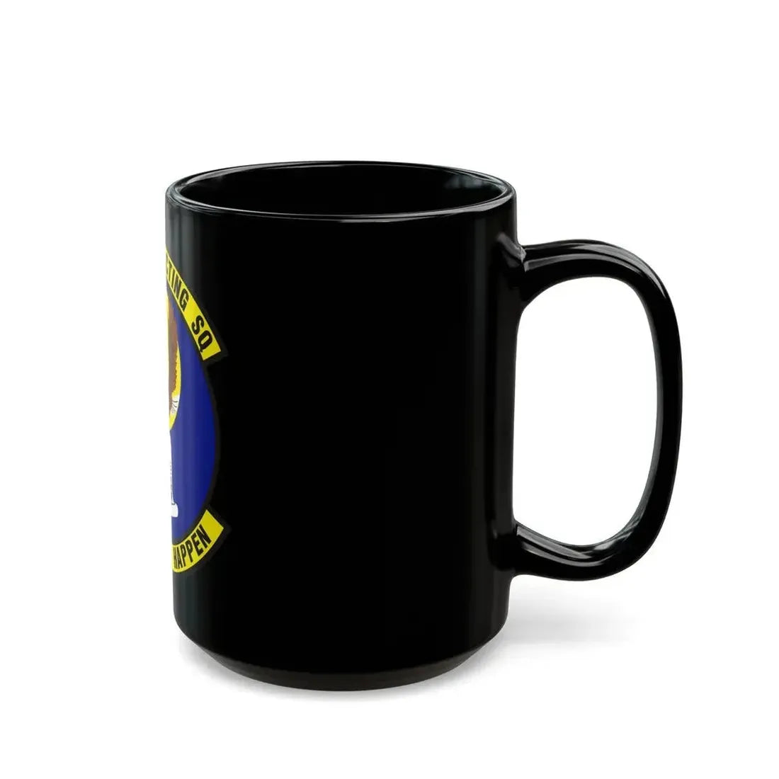 56th Contracting Squadron (U.S. Air Force) Black Coffee Mug - Go Mug Yourself