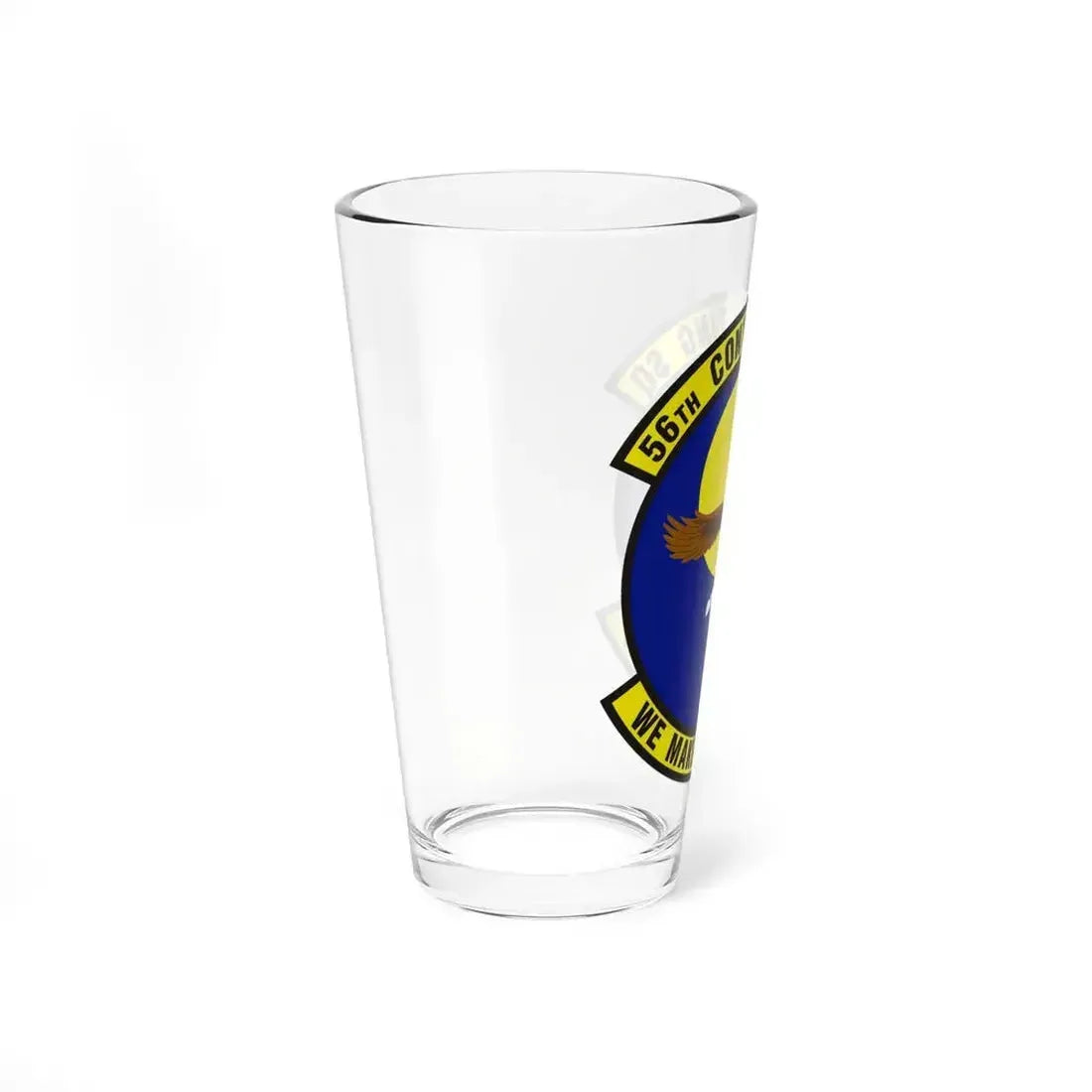56th Contracting Squadron (U.S. Air Force) Pint Glass 16oz - Go Mug Yourself