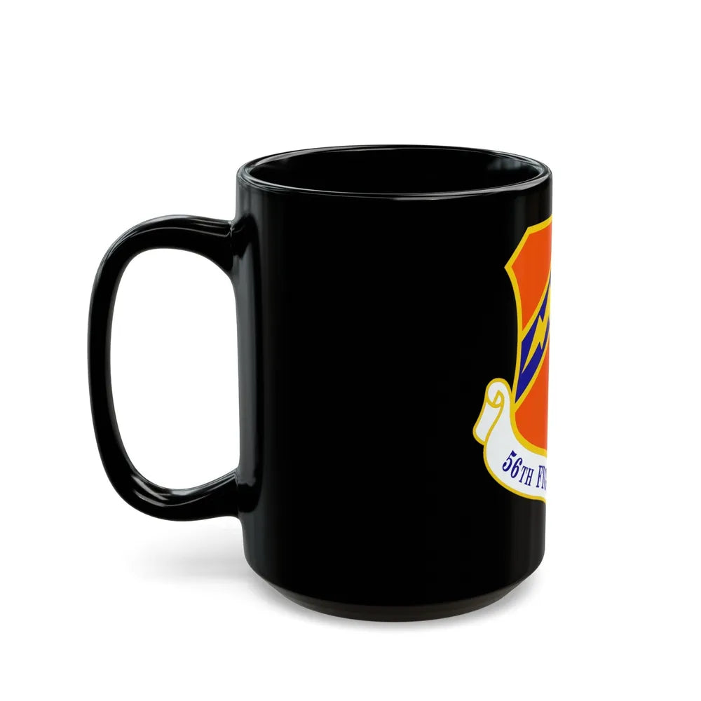 56th Fighter Wing (U.S. Air Force) Black Coffee Mug-Go Mug Yourself