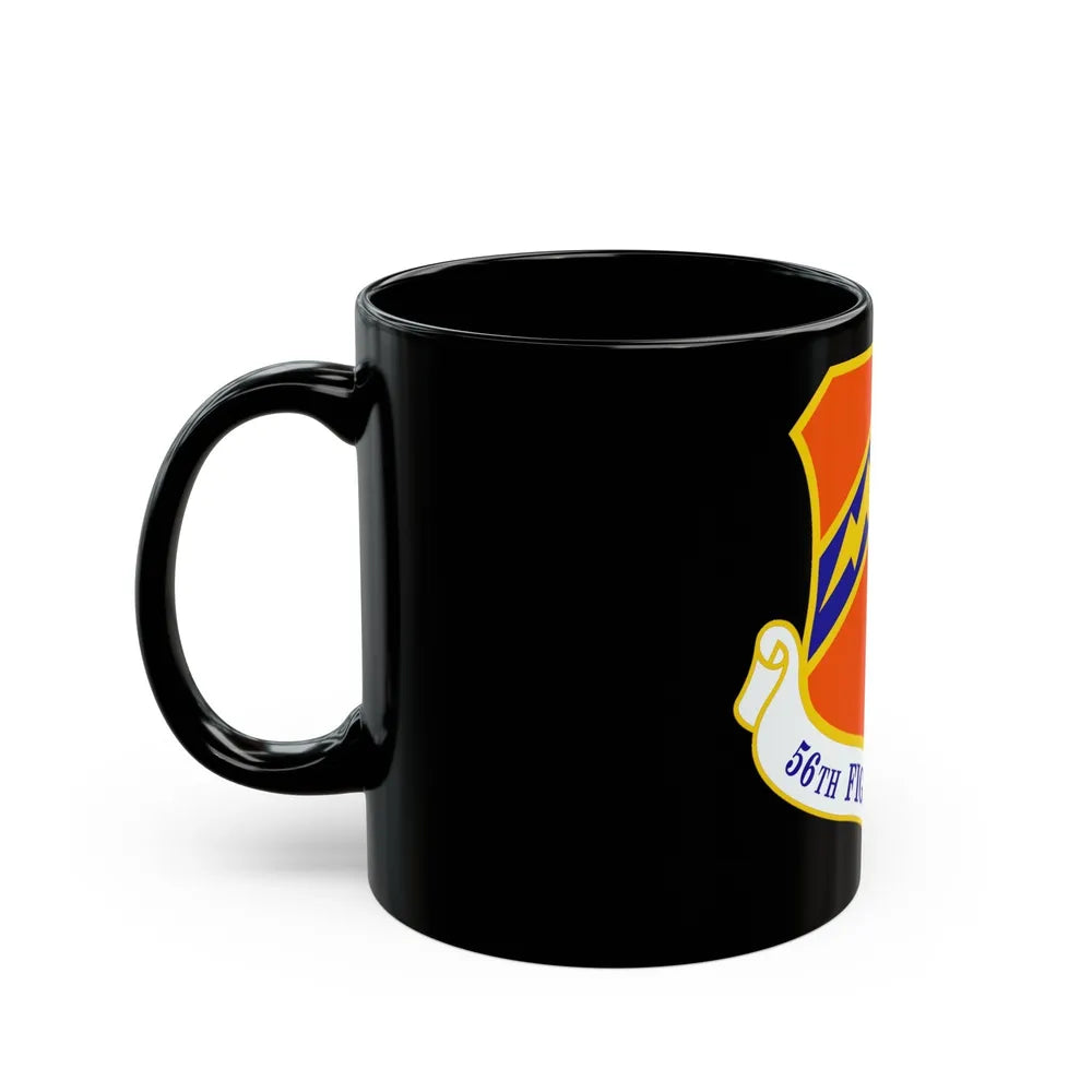 56th Fighter Wing (U.S. Air Force) Black Coffee Mug-Go Mug Yourself