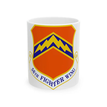 56th Fighter Wing (U.S. Air Force) White Coffee Mug-11oz-Go Mug Yourself