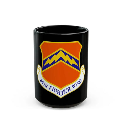 56th Fighter Wing (U.S. Air Force) Black Coffee Mug 15oz - Go Mug Yourself