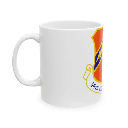 56th Fighter Wing (U.S. Air Force) White Coffee Mug - Go Mug Yourself