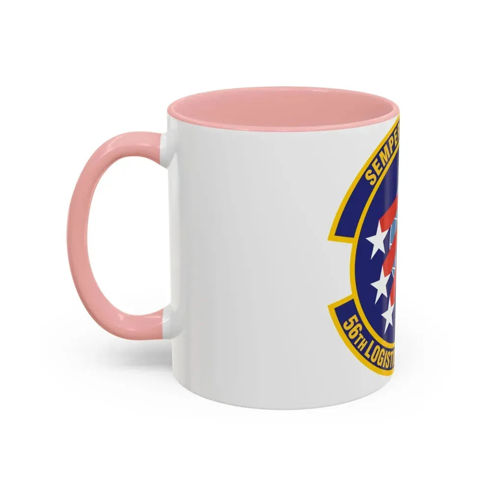 56th Logistics Readiness Squadron (U.S. Air Force) Accent Coffee Mug - Go Mug Yourself