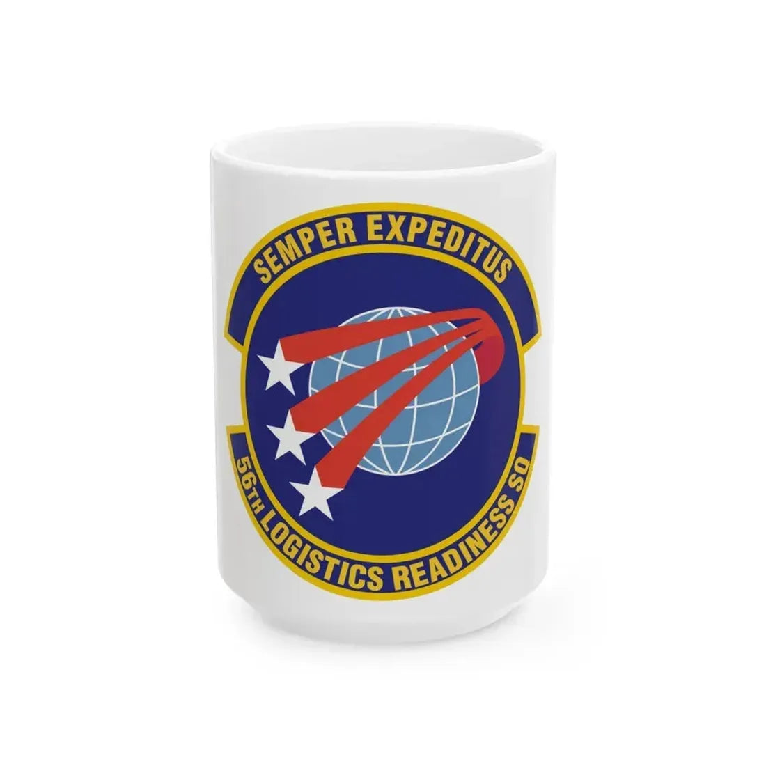 56th Logistics Readiness Squadron (U.S. Air Force) White Coffee Mug 15oz - Go Mug Yourself