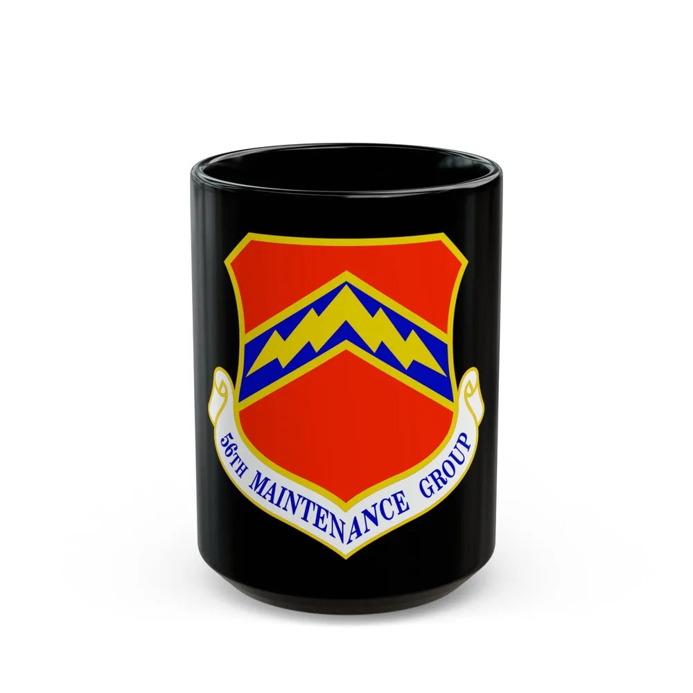 56th Maintenance Group (U.S. Air Force) Black Coffee Mug-15oz-Go Mug Yourself