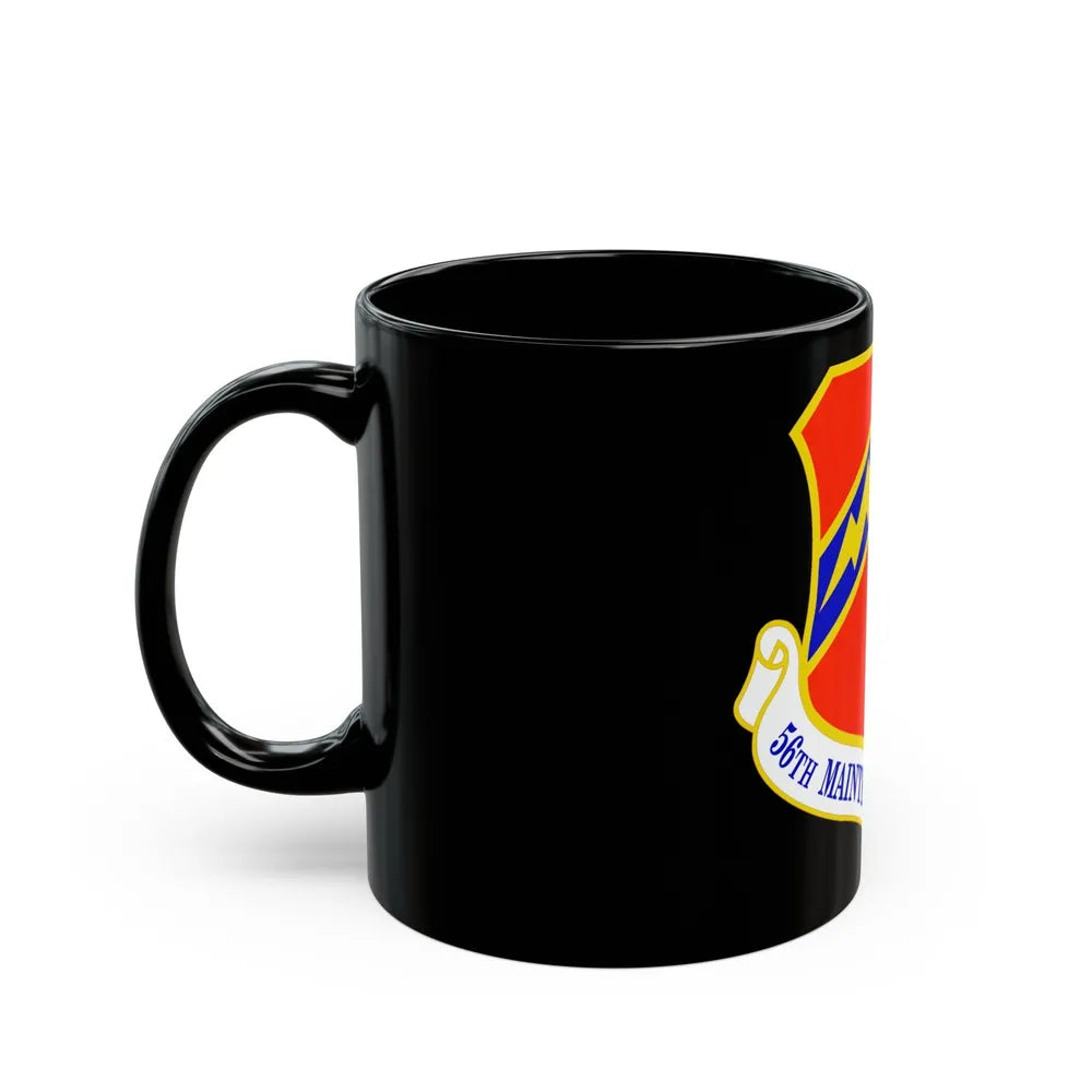 56th Maintenance Group (U.S. Air Force) Black Coffee Mug-Go Mug Yourself