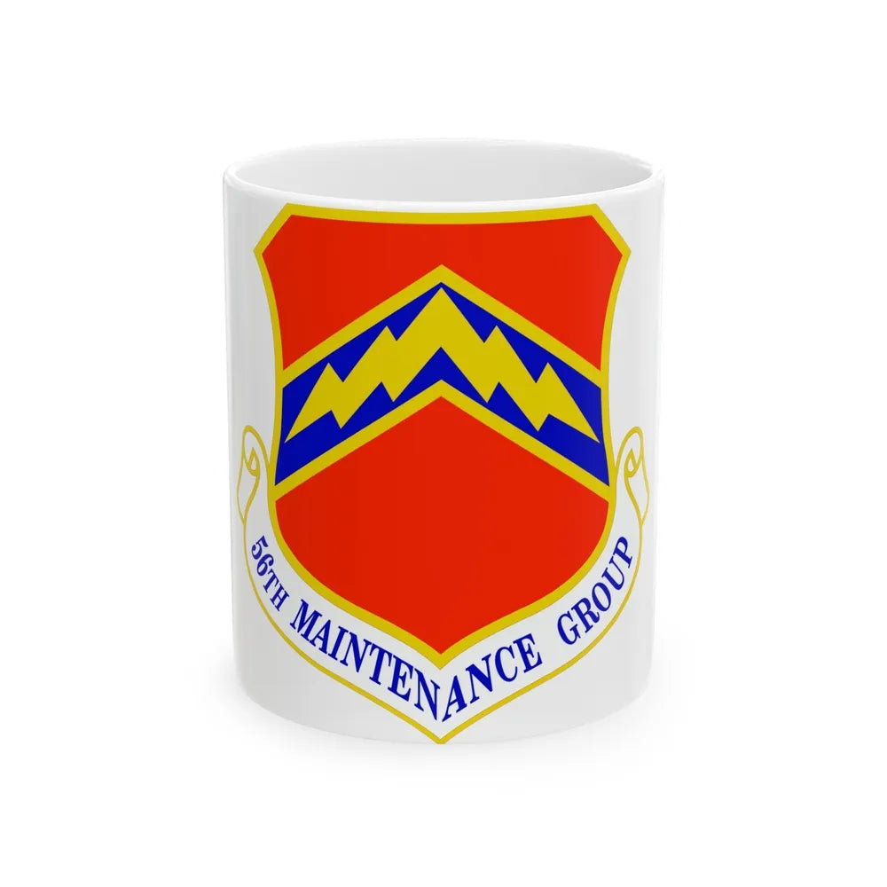 56th Maintenance Group (U.S. Air Force) White Coffee Mug-11oz-Go Mug Yourself