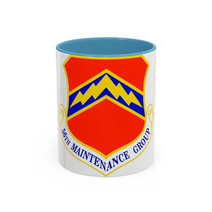 56th Maintenance Group (U.S. Air Force) Accent Coffee Mug 11oz Light Blue - Go Mug Yourself