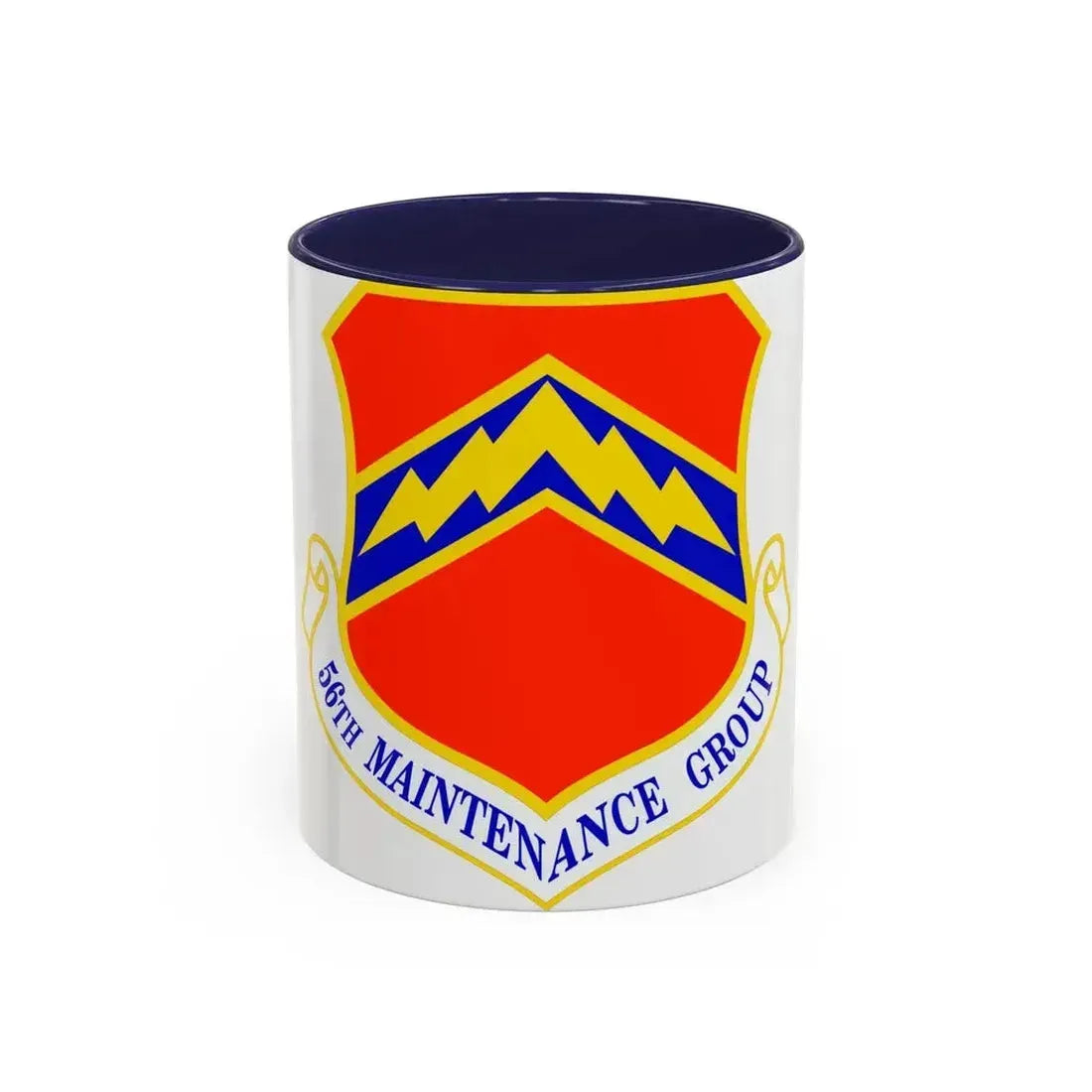 56th Maintenance Group (U.S. Air Force) Accent Coffee Mug 11oz Navy - Go Mug Yourself