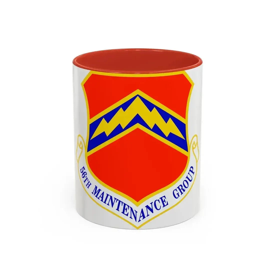 56th Maintenance Group (U.S. Air Force) Accent Coffee Mug 11oz Red - Go Mug Yourself