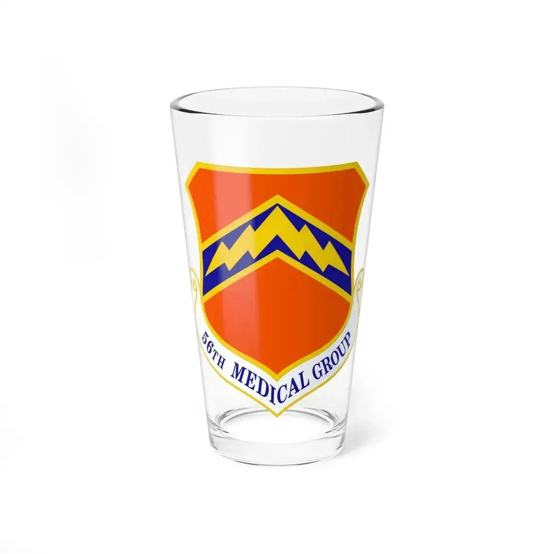56th Medical Group (U.S. Air Force) Pint Glass 16oz 16oz - Go Mug Yourself