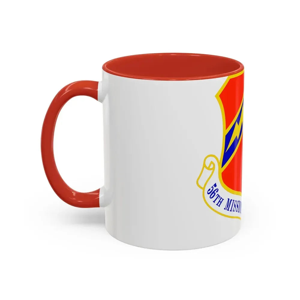 56th Mission Support Group (U.S. Air Force) Accent Coffee Mug - Go Mug Yourself
