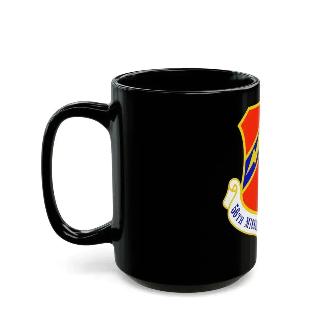 56th Mission Support Group (U.S. Air Force) Black Coffee Mug - Go Mug Yourself