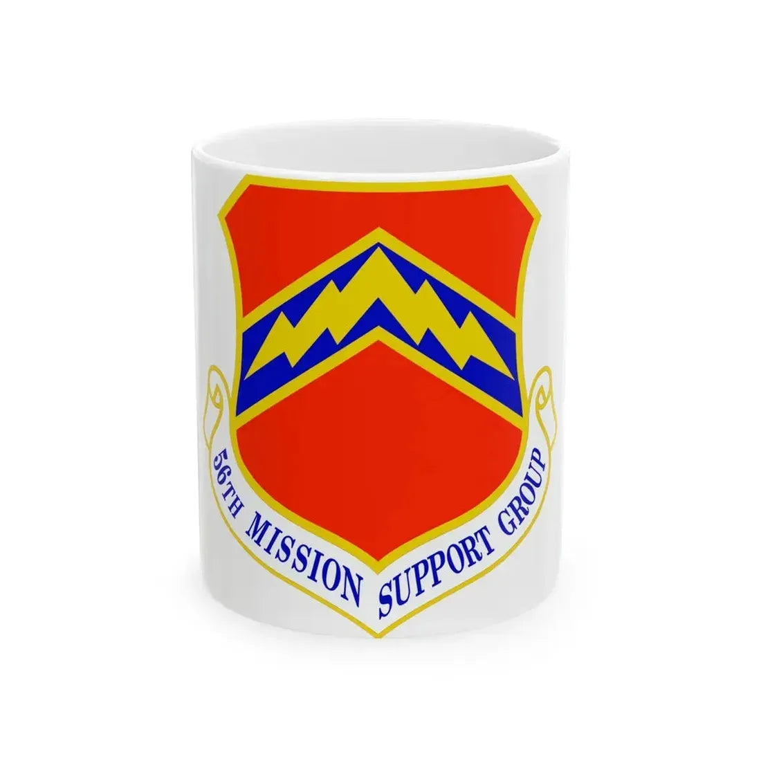 56th Mission Support Group (U.S. Air Force) White Coffee Mug 11oz - Go Mug Yourself