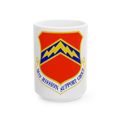 56th Mission Support Group (U.S. Air Force) White Coffee Mug 15oz - Go Mug Yourself