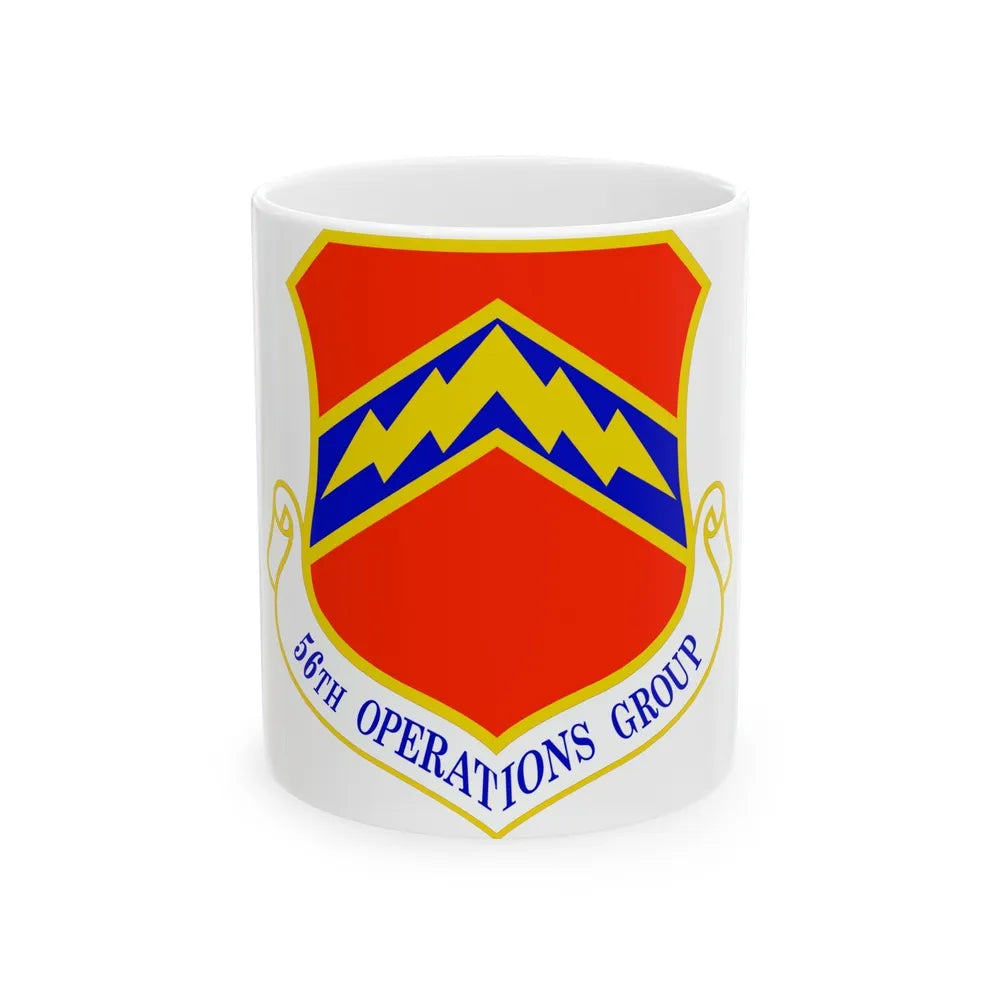 56th Operations Group (U.S. Air Force) White Coffee Mug-11oz-Go Mug Yourself