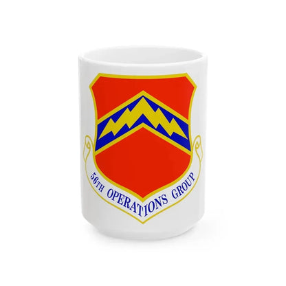 56th Operations Group (U.S. Air Force) White Coffee Mug 15oz - Go Mug Yourself