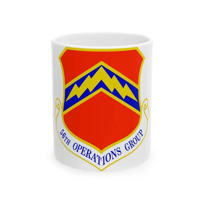 56th Operations Group (U.S. Air Force) White Coffee Mug - Go Mug Yourself