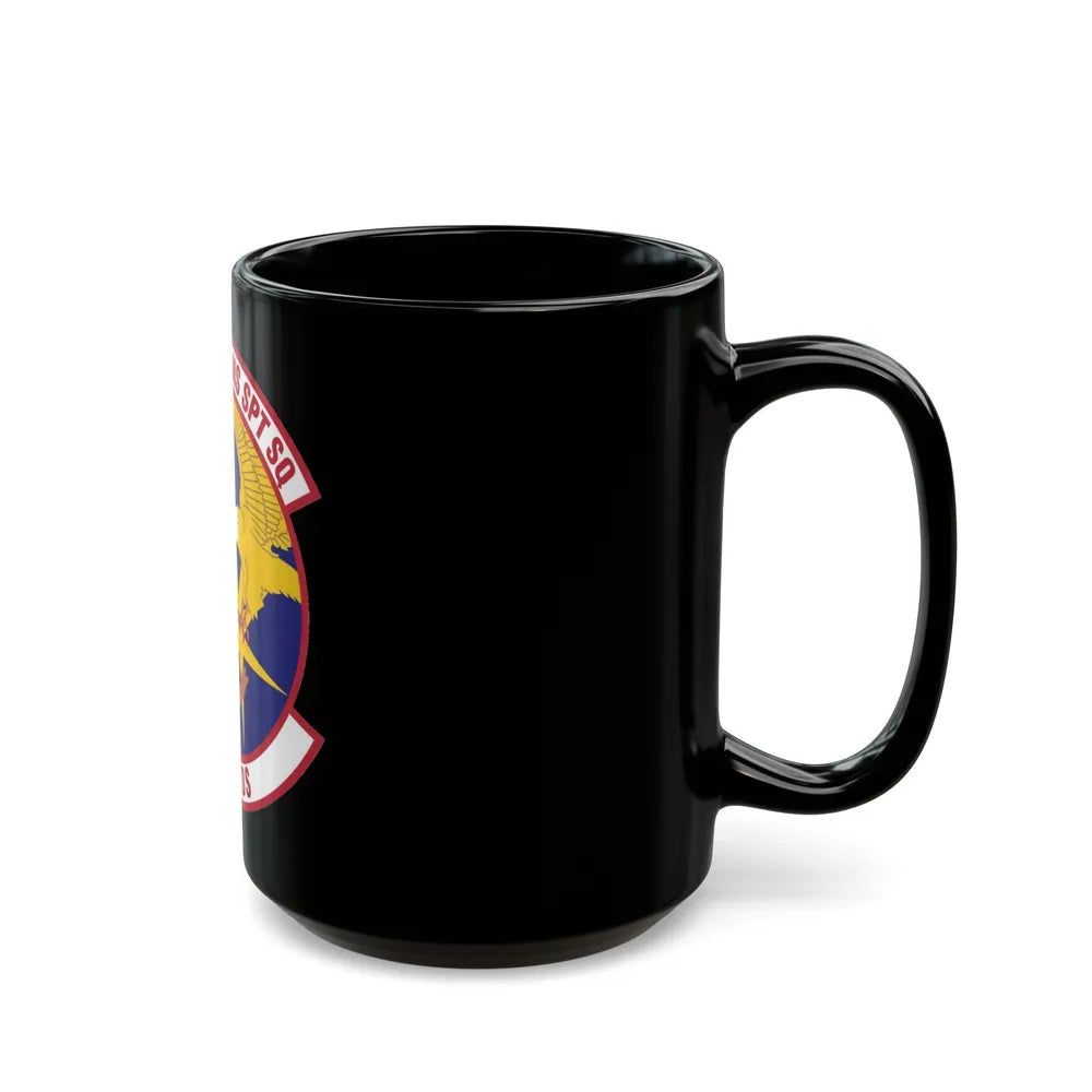 56th Operations Support Squadron (U.S. Air Force) Black Coffee Mug-Go Mug Yourself