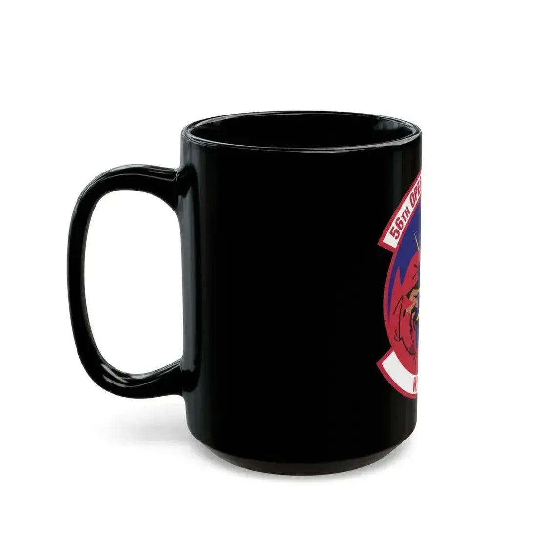 56th Operations Support Squadron (U.S. Air Force) Black Coffee Mug - Go Mug Yourself