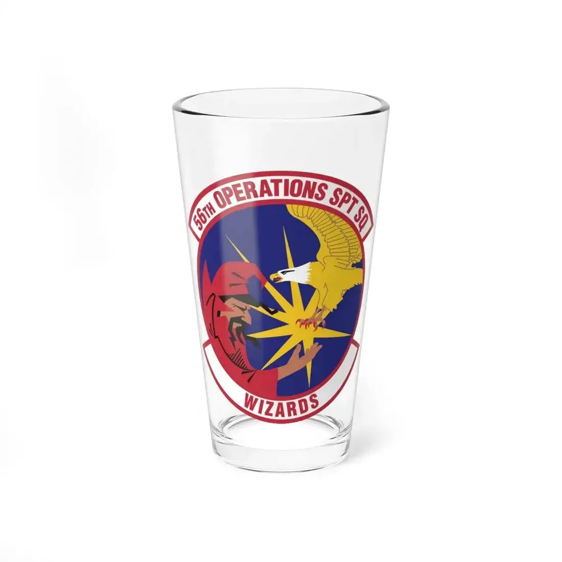 56th Operations Support Squadron (U.S. Air Force) Pint Glass 16oz 16oz - Go Mug Yourself