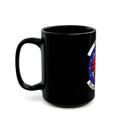 57 Intelligence Squadron ACC (U.S. Air Force) Black Coffee Mug-Go Mug Yourself