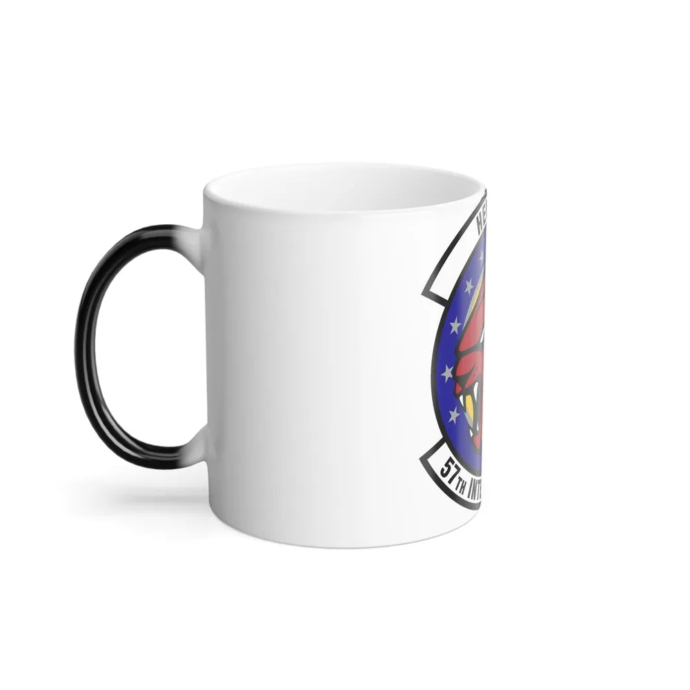 57 Intelligence Squadron ACC (U.S. Air Force) Color Changing Coffee Mug-Go Mug Yourself
