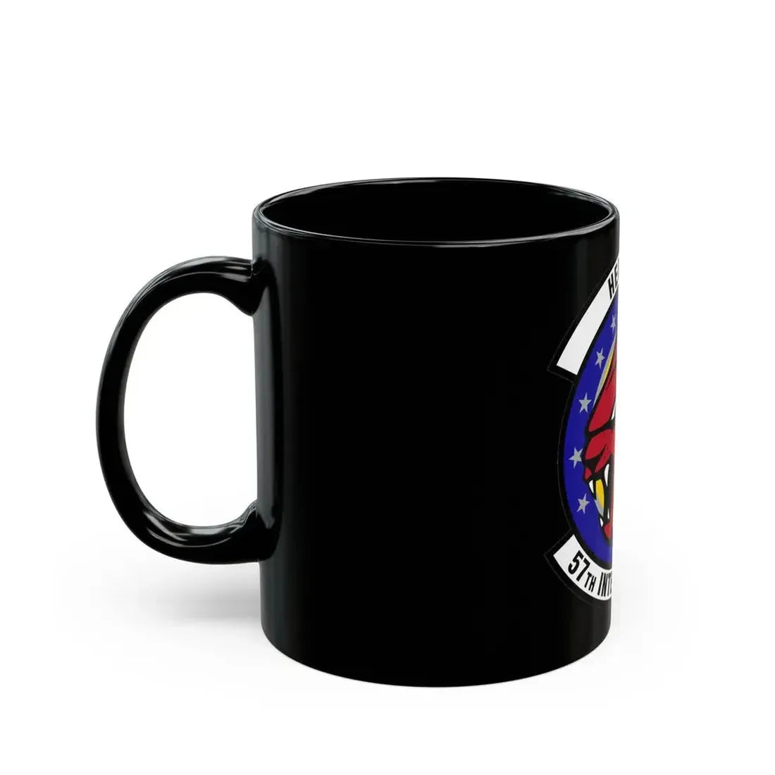 57 Intelligence Squadron ACC (U.S. Air Force) Black Coffee Mug - Go Mug Yourself