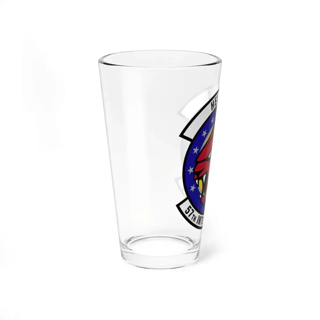 57 Intelligence Squadron ACC (U.S. Air Force) Pint Glass 16oz - Go Mug Yourself