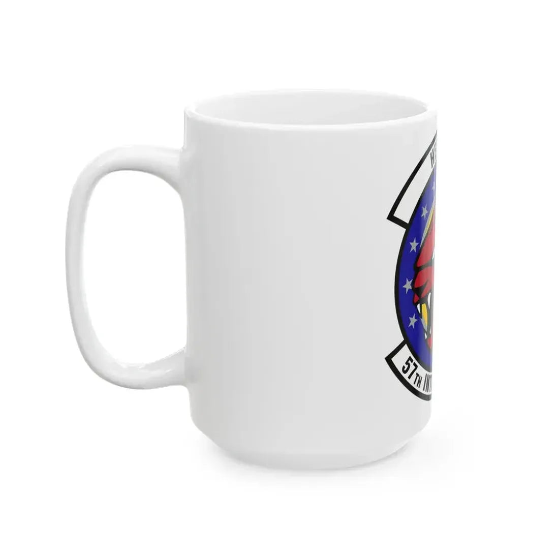 57 Intelligence Squadron ACC (U.S. Air Force) White Coffee Mug - Go Mug Yourself