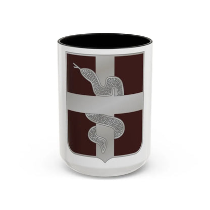 57 Medical Battalion (U.S. Army) Accent Coffee Mug-15oz-Black-Go Mug Yourself