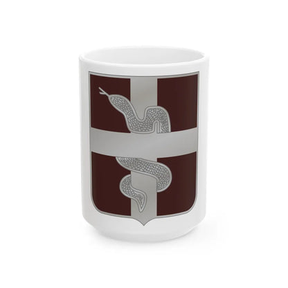 57 Medical Battalion (U.S. Army) White Coffee Mug-15oz-Go Mug Yourself