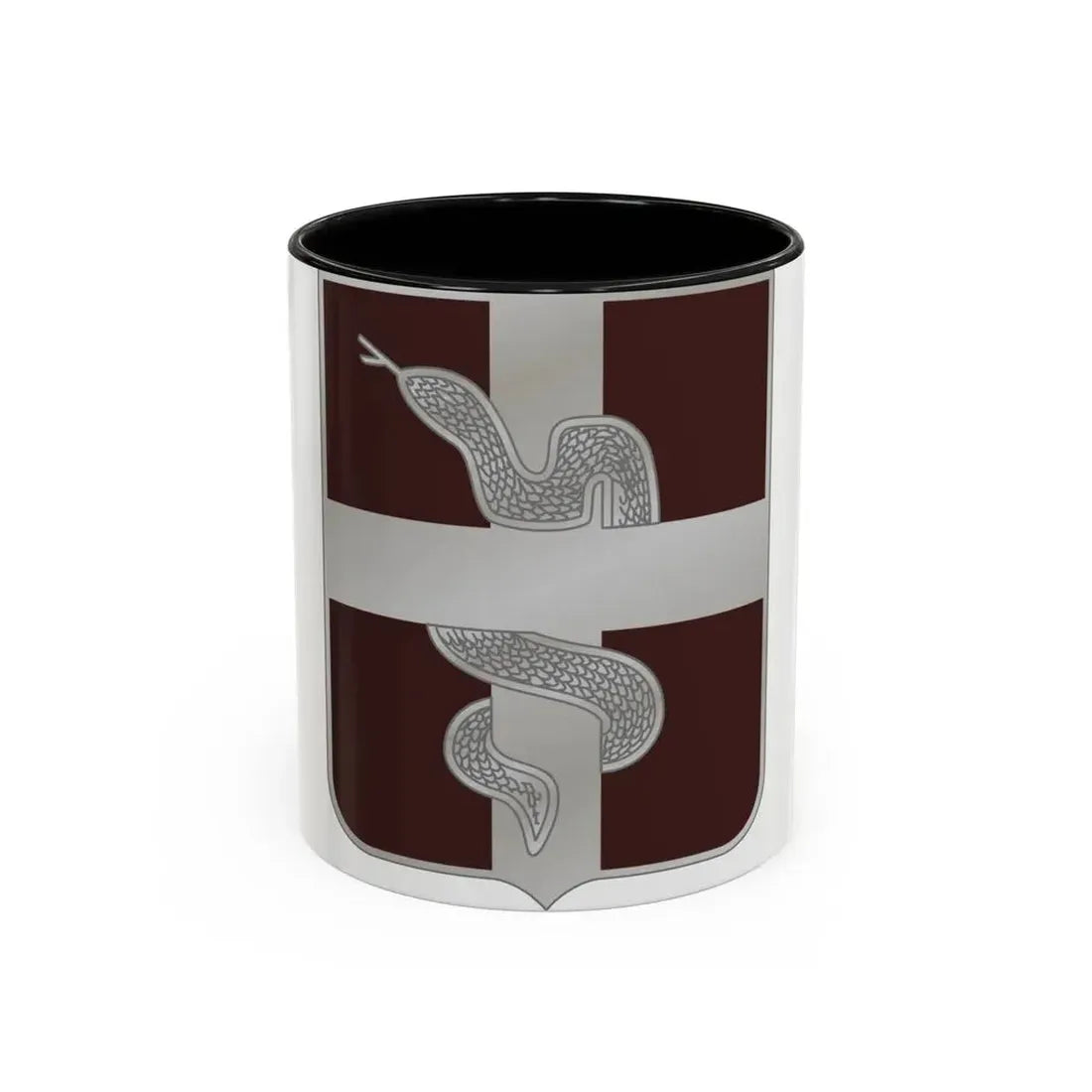 57 Medical Battalion (U.S. Army) Accent Coffee Mug 11oz Black - Go Mug Yourself