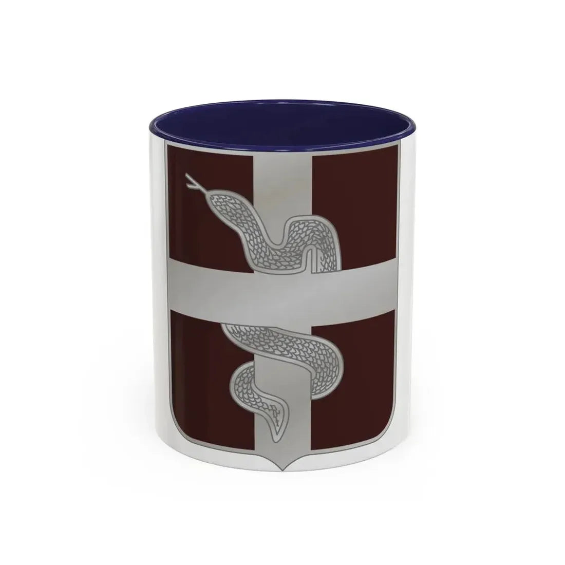 57 Medical Battalion (U.S. Army) Accent Coffee Mug 11oz Navy - Go Mug Yourself