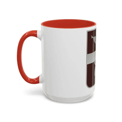 57 Medical Battalion (U.S. Army) Accent Coffee Mug - Go Mug Yourself
