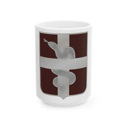 57 Medical Battalion (U.S. Army) White Coffee Mug 15oz - Go Mug Yourself